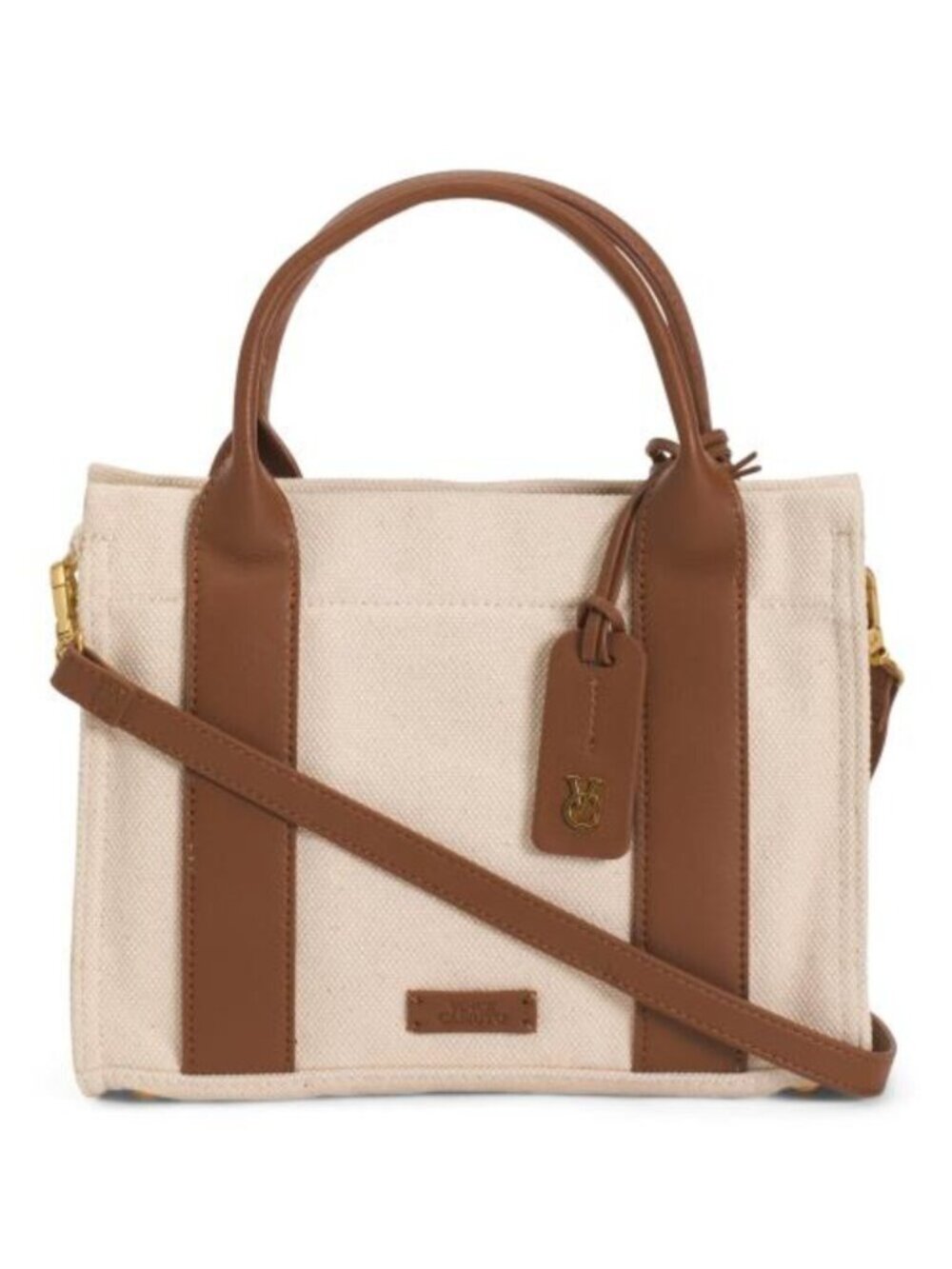 VINCE CAMUTO Canvas Aalis Tote With Straps